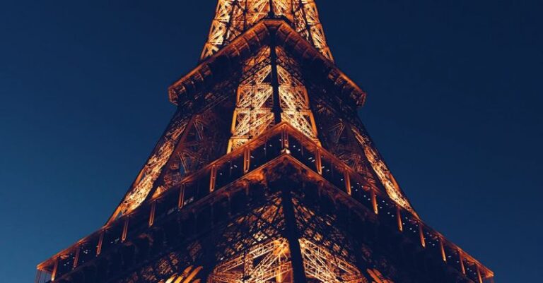 Landmarks - Low Angle Photo of Eiffel Tower