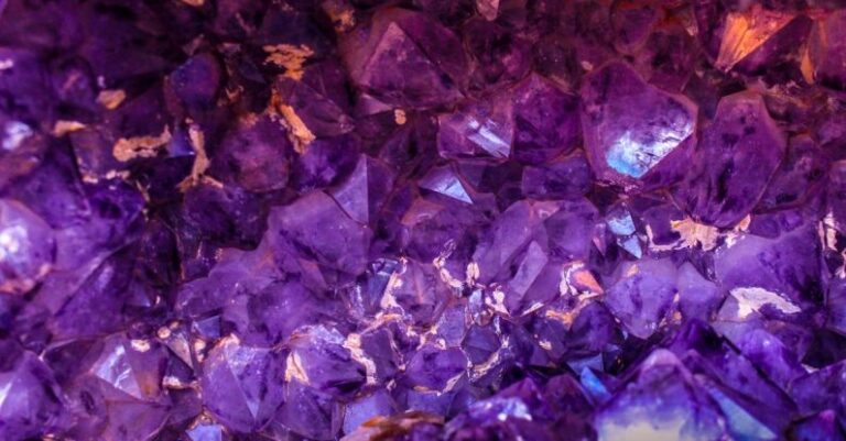 Gems - Closeup Photo of Purple Gemstones