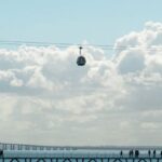Transportation Options - A cable car over a body of water