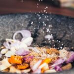 Cuisine - Person Pouring Salt in Bowl